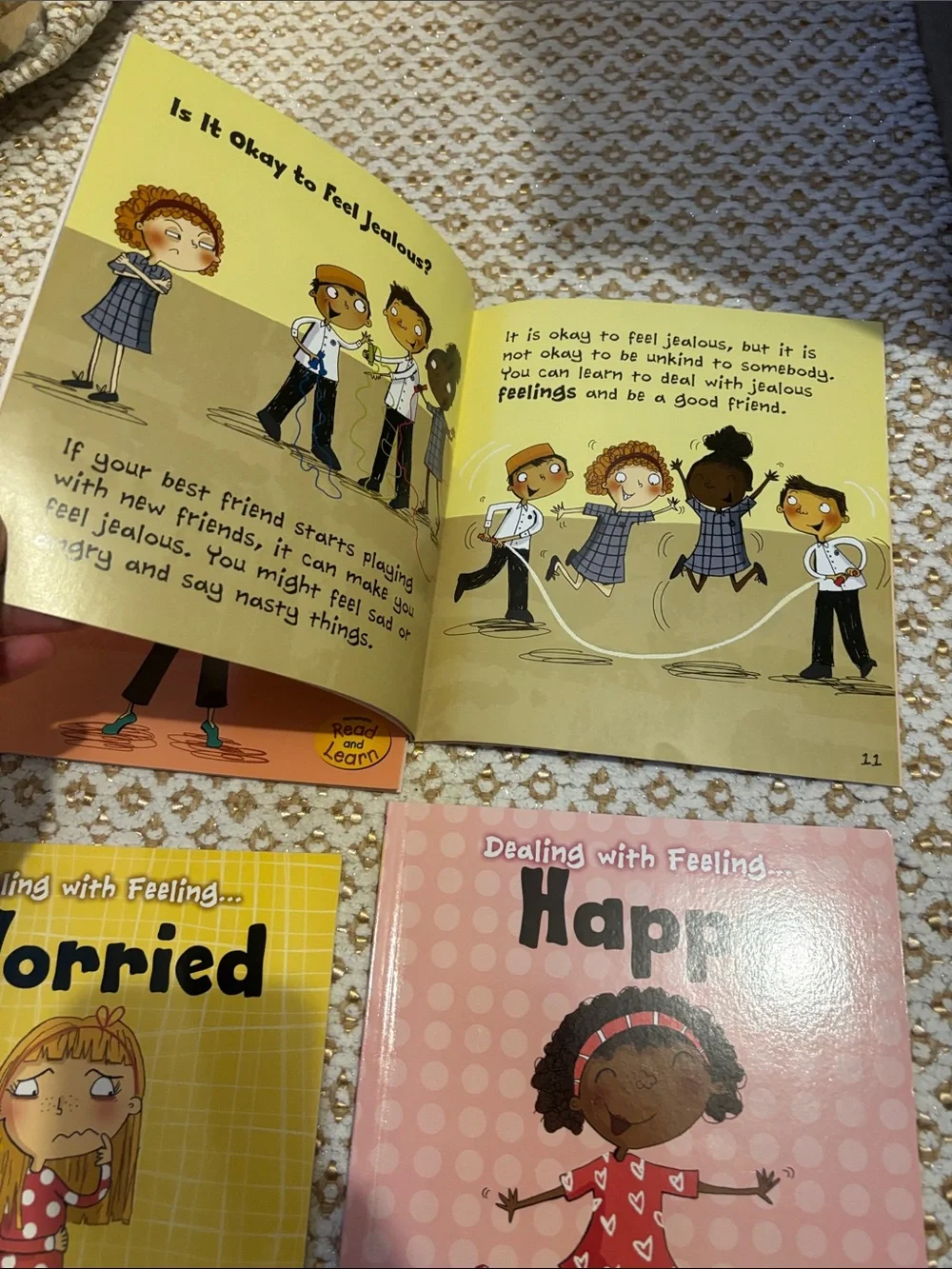 Dealing with Feelings Kids Book Set
